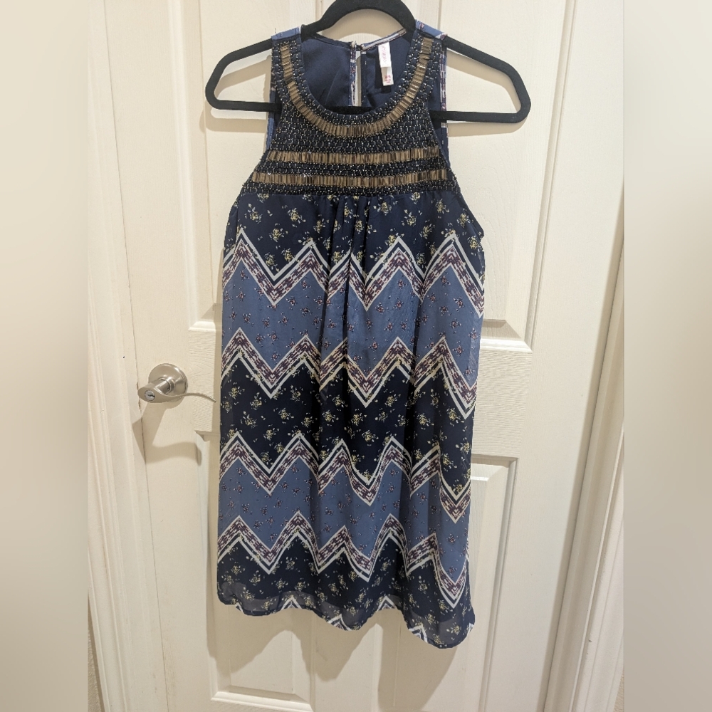 Vintage Exhilaration Beaded Medium Dress